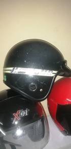 Helmet Vintage 90an,Ms Club, Buckle Nenas Ori helm