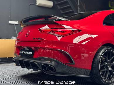 Mercedes W118 cla cla45s carbon diffuser