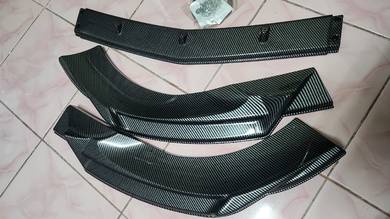 Mercedec w204 Carbon front lips