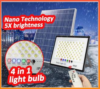 300W SOLAR LiGHT LED INDICATOR LAMP LAMPU MURAH