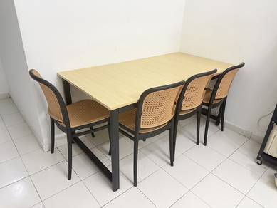 sofa + dining table + chairs + tv cabinets