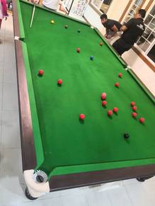 12ft Tournament Snooker Table Installed at Luyang