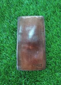 Triumph Duke Original leather long wallet 