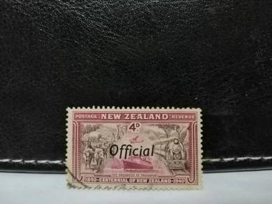 1940 New Zealand Stamp Progress of Transport