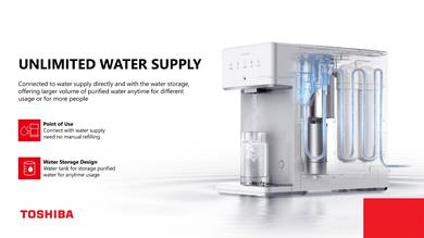 TOSHIBA TWP-W2255TMY(M) Countertop Water Purifier