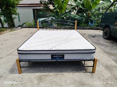 Katil Queen Siap Tilam 10'
