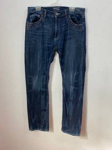 VILLAND Real Jeans Studded Denim Y2K