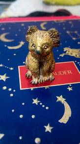 Australia Brass Koala Bear Paperweight 
