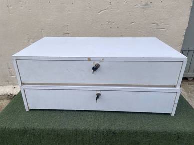 B655 Laci 2 Tingkat Berkunci Drawer with Lock