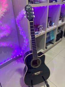 Oscar Schmidt Guitar-3/4 Cutaway Acoustic Electric