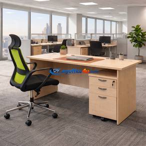 [Combo Set] 5FT Office Table with Drawer