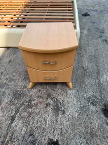 Drawer Bed Side Table NightStand Cabinet