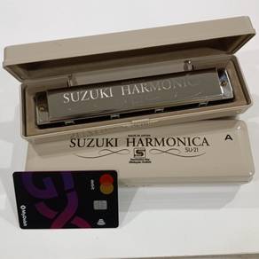 Suzuki Tremolo Harmonica (SU-21)-Key of A (UNUSED)