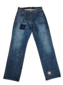 Japanese brand GIGGLY Patchwork jeans