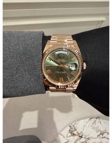 (New) 2024 Rolex Day-Date 40 18K 750 Rose Gold