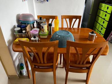 Dining set 6 pax