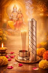 stainless steel agarpathi holder