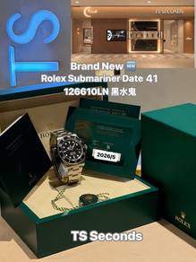 Brand New 2026 Rolex Submariner Date 41mm 126610Ln