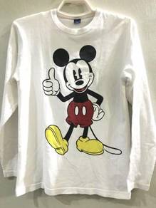 Disney Mickey Mouse Big Photo Long Sleeve T-Shirt