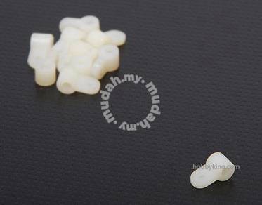 Nylon Arm white 2.8 x 6 x 6mm (10pcs)