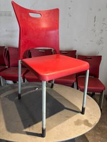Cafe Chairs BASIC Plastic Metal Legs x20