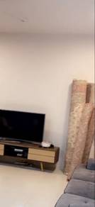 sofa and dining table and carpets