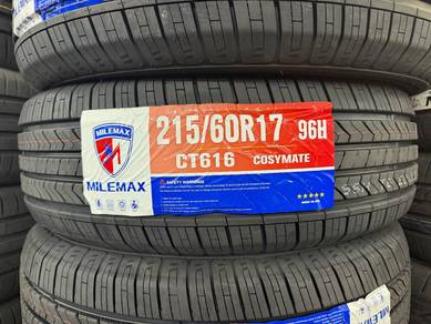 215/60/17 —Tayar baru— Milemax Tahun26