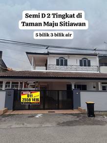Semi-Detached House For Sale in Sitiawan,PRK