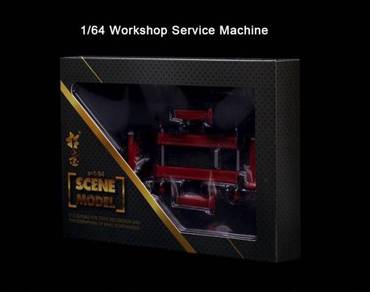 1/64 Workshop Service machine - 4 Post Car Lift