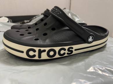 Authentic Crocs Big Font Logo Sandal 7UK