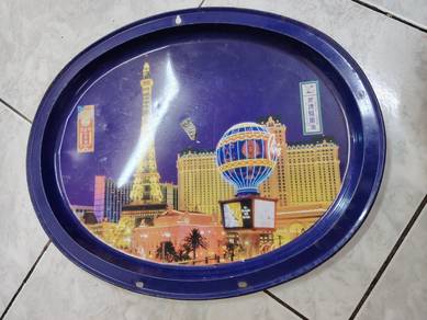 old metal plate