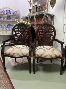 wooden armchair x 2 unit