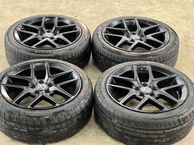 Sport Rim 18 Second Honda Civic FE RS Siap Tayar S