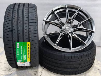 BMW 5 6 Series F10 F06 19" Rim + Tayar R374