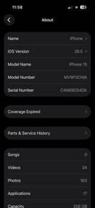 iphone 15 265gb forsell