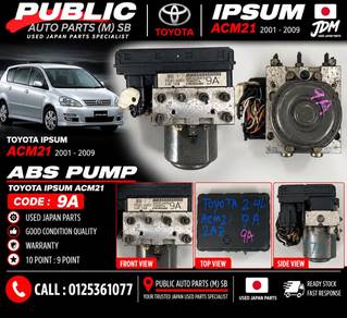 Toyota Ipsum ACM21 Abs Pump 9A 01-10Y