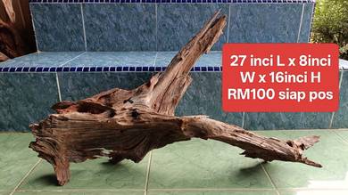 driftwood kayu hiasan aquarium 4kaki