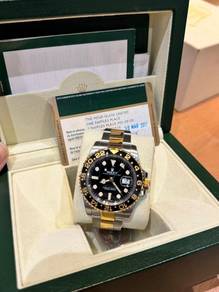 Rolex GMT-Master ll Half Gold 116713LN