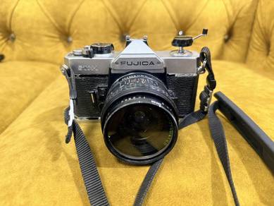 fujica STX-1 SLR film camera