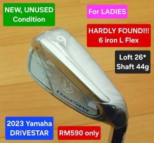 RARE 6 iron for LADIES: 2023 DRIVESTAR L Flex