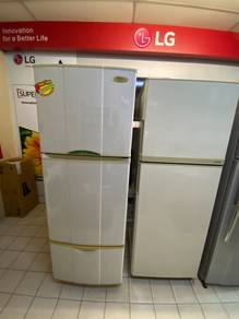 National 430L 3 door Refrigerator OT1n- terpakai
