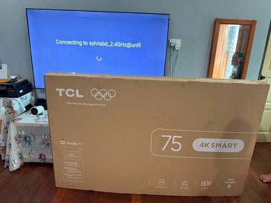 New tv 75 TCL 4K UHD GOOGLE