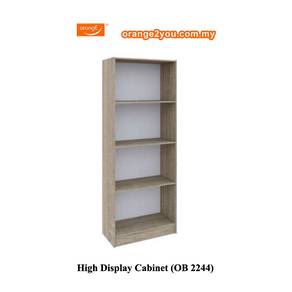 High Open Shelf Display Cabinet , Rak Buku,Rak