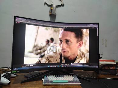 Samsung Odyssey 240hz 1440p Curve Monitor for sale