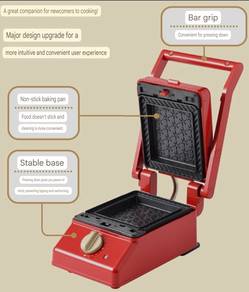 BRUNO BOE083-RD Grill Hot Sandwich Maker