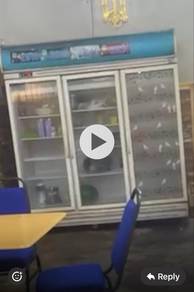 peti sejuk 3pintu dan peti frozen..2item
