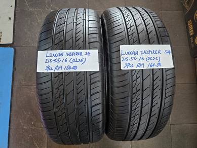 2pcs LUXXAN INSPIRER S4 Tyre 2155516 215 55 16