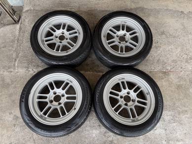 Rim enkei rpf-rs thailand 15 inch vios city almera