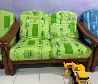 Sofa kayu set 3+2+1