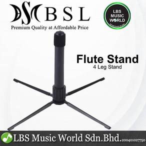 BSL Flute Stand Stable Portable Foldable 4 Leg Sta